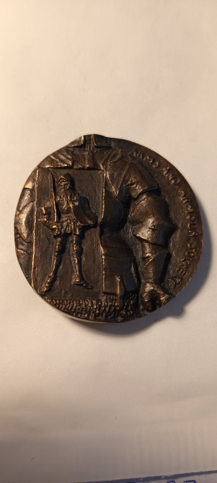 Historische Bronzen Penning: Willem van Oranje, Postzegels en Munten, Munten | Nederland, Ophalen of Verzenden