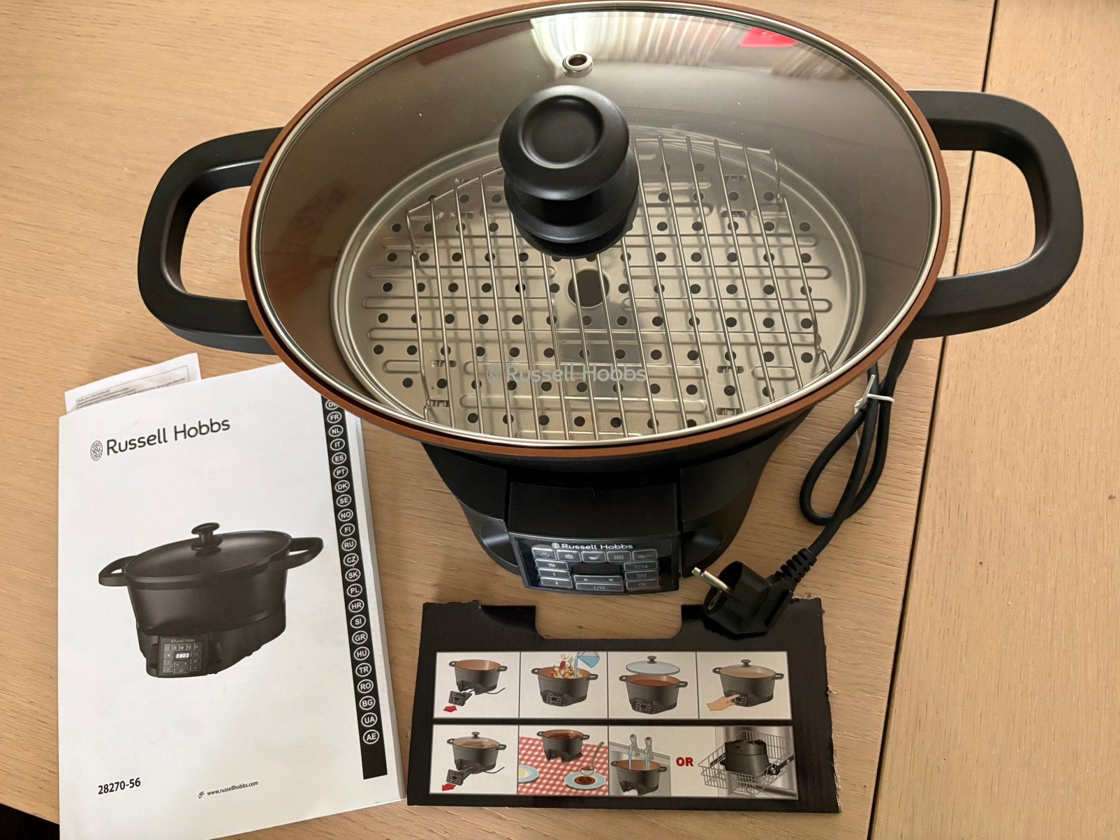 Rijstkoker en voor popcorn etc, Ophalen, Nieuw, Kookpan