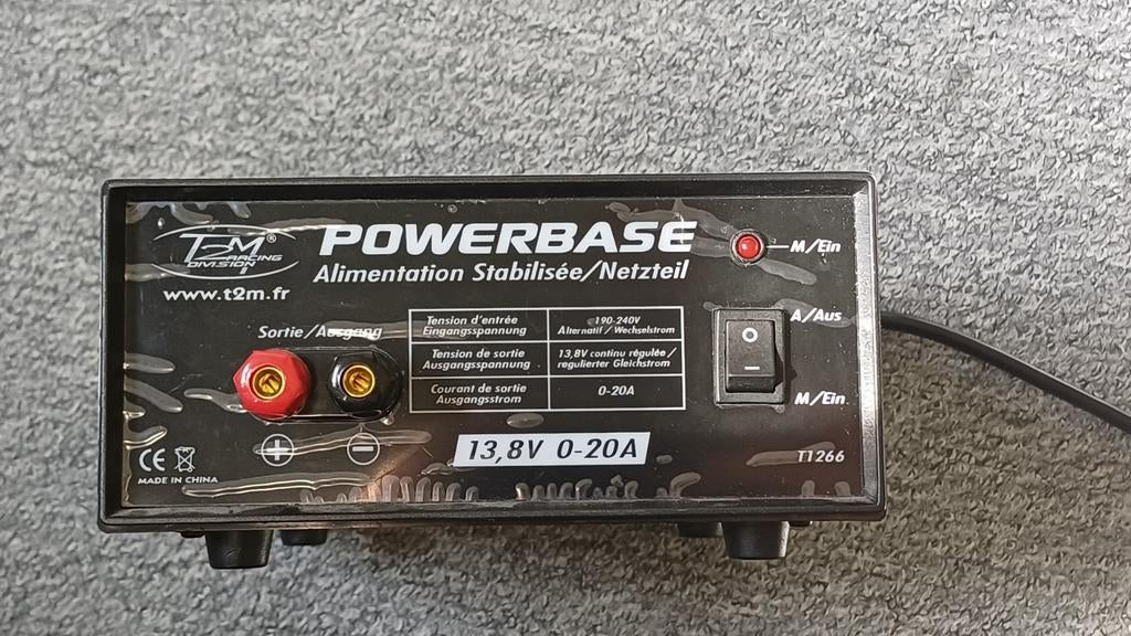 Powersupply 13.8V 20A gestabiliseerde voeding, Ophalen of Verzenden, Gebruikt