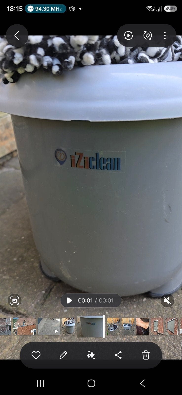iZiClean Dweilemmer met Mop, Ophalen of Verzenden