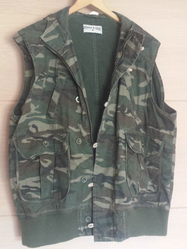 camouflage zomerjas + capuchon merk John F.Gee maat XL, Verzenden, Nieuw, Maat 56/58 (XL), Overige kleuren