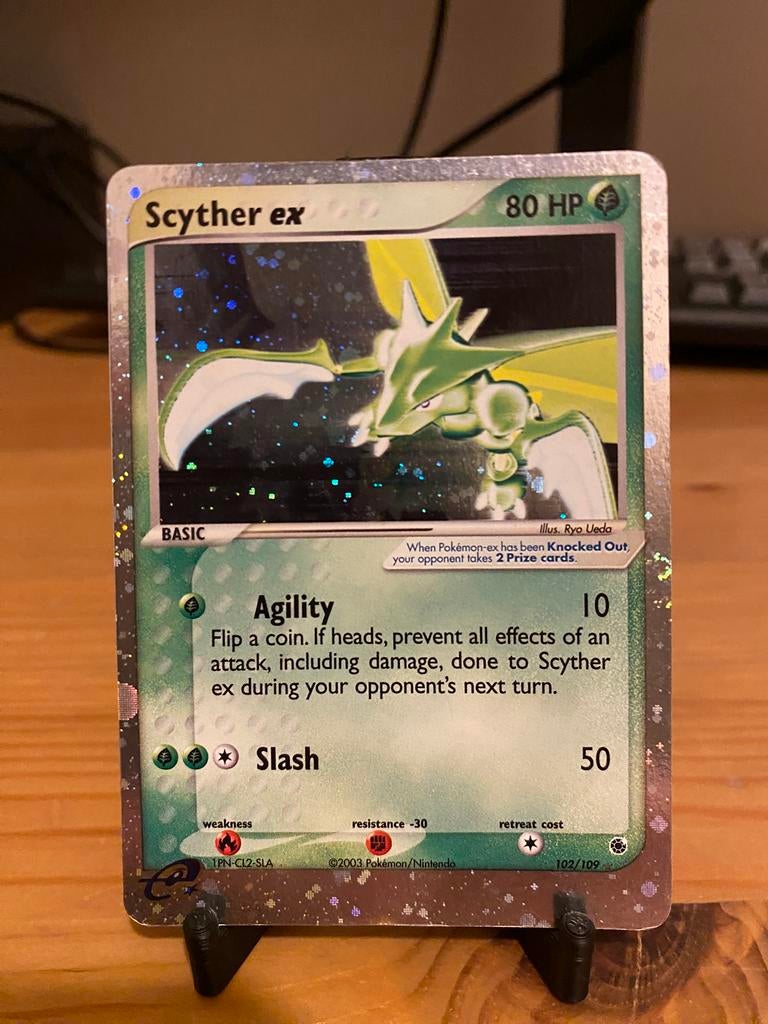Scyther EX Ruby & Sapphire 102/109, Ophalen, Zo goed als nieuw