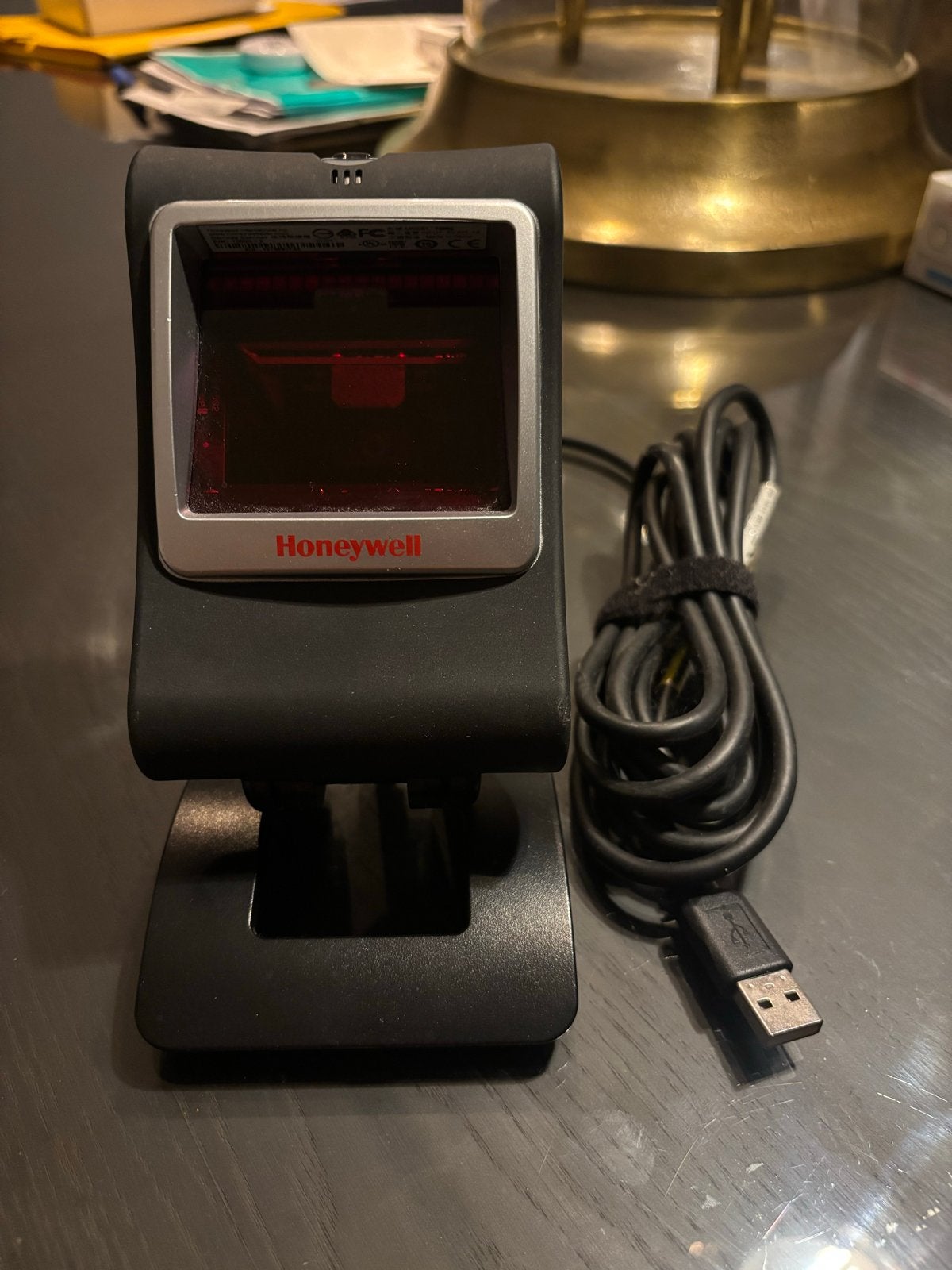 Honeywell 7580G scanner, Ophalen of Verzenden, Gebruikt, Barcodescanner, Overige