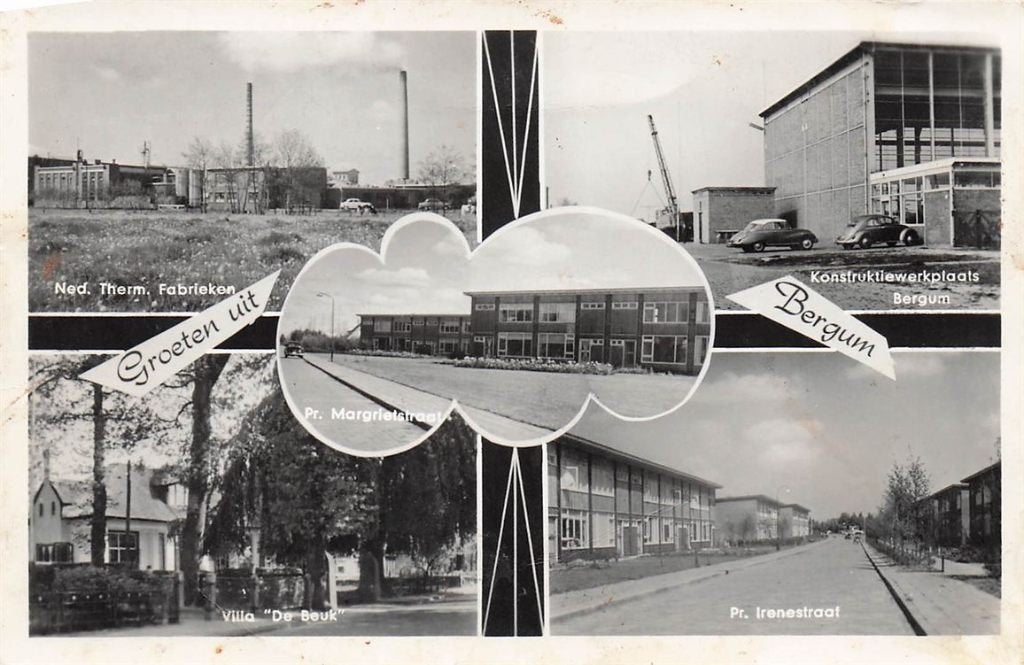 703-027-045 Bergum, Verzenden, Voor 1920, Friesland