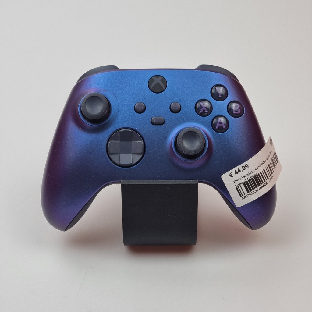 Xbox Wireless Controller Stellar Shift Special Edition, Xbox, Gebruikt, Support@xbox.com, One Microsoft Way
Redmond, WA 98052-6399