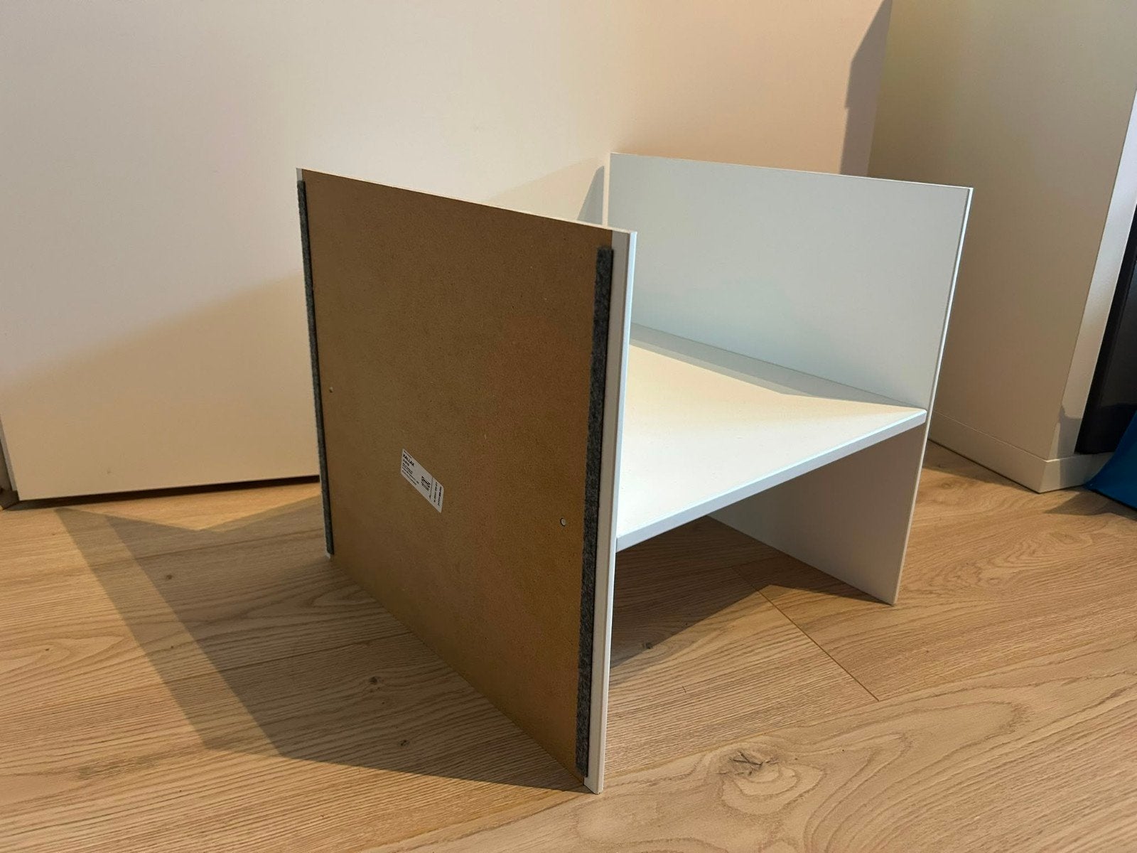 IKEA KALLAX Inzetstuk met 2 planken, wit, Ophalen, Gebruikt