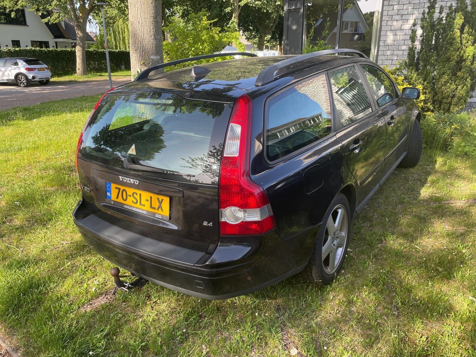 Volvo V50 2.4 140PK 2006 Zwart, 700 kg, Zwart, Origineel Nederlands, Particulier