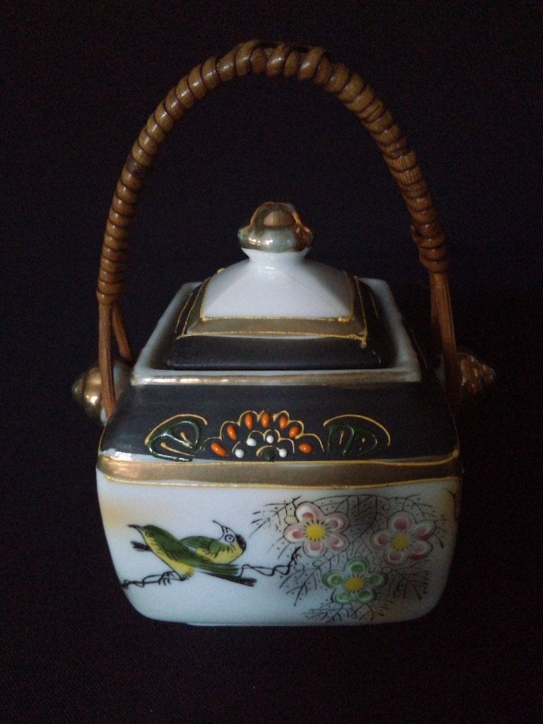 Oude Japanse TEA CADDY ~ Voor KOSTBARE Losse THEE ~ ca 1950, Ophalen of Verzenden