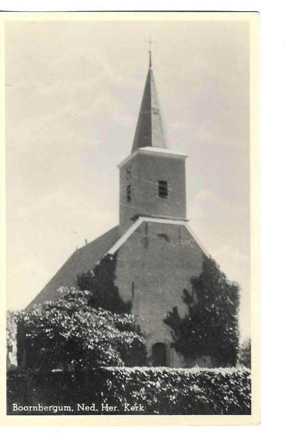 Boornbergum, Ophalen of Verzenden, 1940 tot 1960, Ongelopen, Friesland