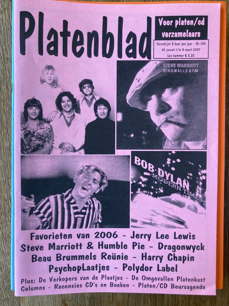 Platenblad jaargang 2007 8 stuks muziek vinyl lp single maxi, Ophalen of Verzenden, Zo goed als nieuw, Muziek, Film of Tv