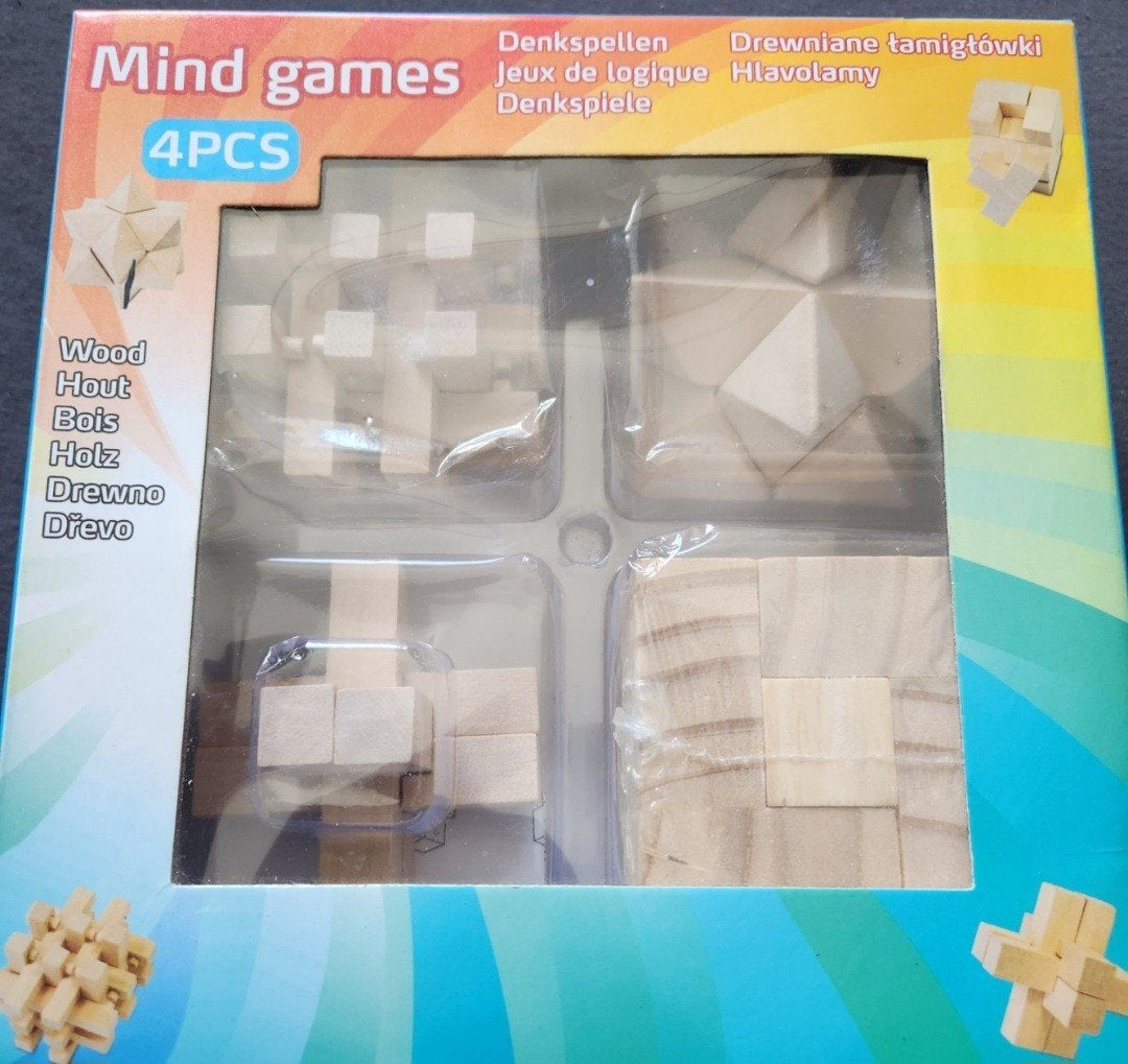 Nieuwe Educatieve Houten Denkspellen voor Kinderen, Ophalen of Verzenden