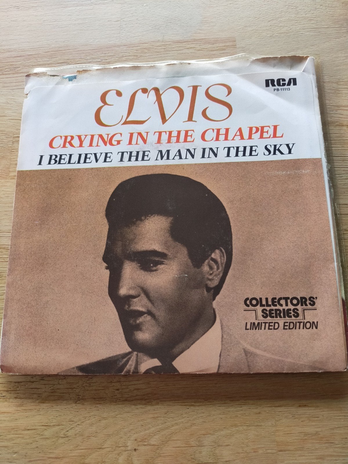 Elvis Presley , crying in the Chapel, Ophalen of Verzenden, Zo goed als nieuw, Pop