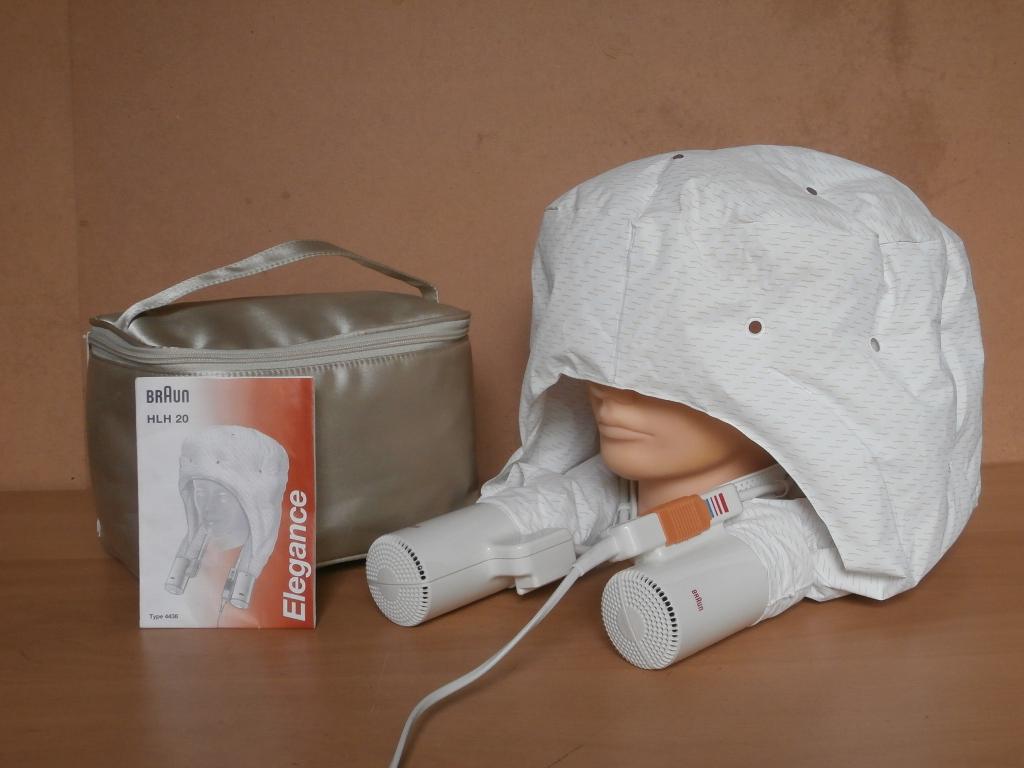Braun Elegance haar droogkap opblaasbare haardroogkap 600W, Ophalen of Verzenden, Zo goed als nieuw, Föhn of Haardroger