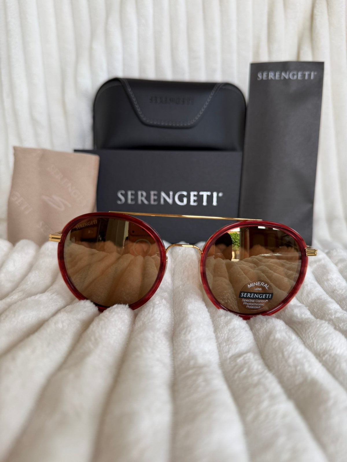 Serengeti Geary SS526004 incl garantie en btw-factuur, Zonnebril, Verzenden, Nieuw, Nvt