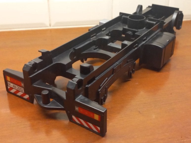 Bruder MAN chassis (zie foto's) t.b.v. Crawler Tamiya Wedico, Ophalen of Verzenden, Zo goed als nieuw