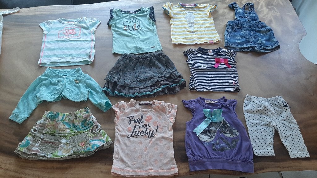 Babykleding pakket maat 62 68 meisje Zomer, Kinderen en Baby's, Ophalen of Verzenden, Gebruikt, Maat 62