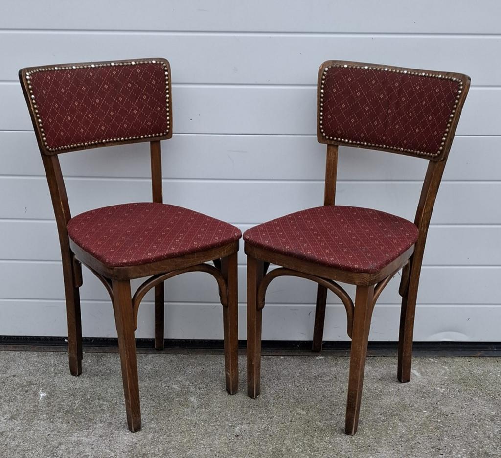 10 x bruine houten cafestoelen cafe bistro stoelen Thonet, Ophalen of Verzenden, Zo goed als nieuw, Bruin, Vijf, Zes of meer stoelen