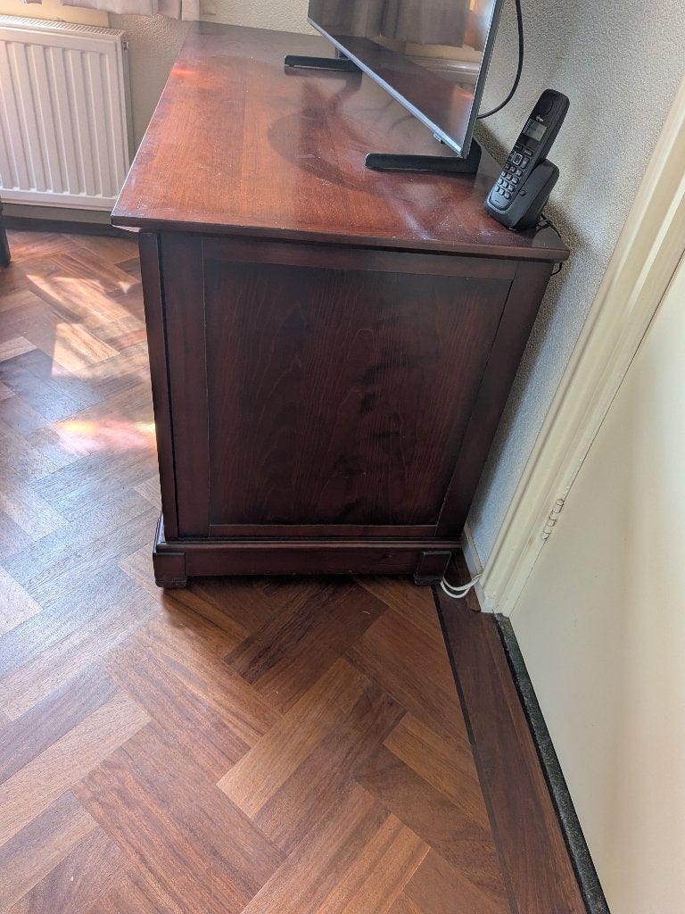 Tv meubel, Ophalen, Gebruikt, 100 tot 150 cm, Minder dan 100 cm
