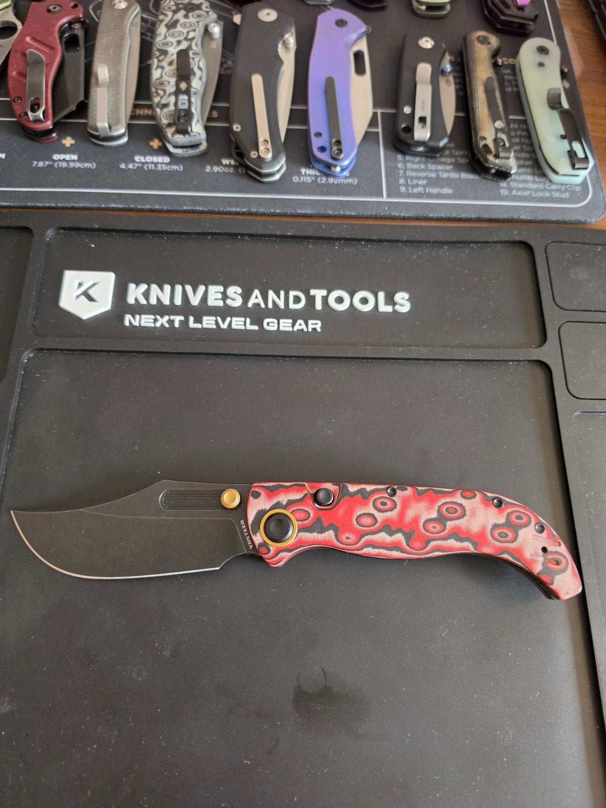 vosteed naga s35vn, Ophalen of Verzenden, Nieuw