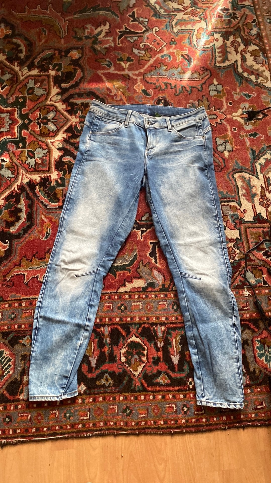 G star raw arc 3d skinny 32/34, Ophalen of Verzenden, Zo goed als nieuw, Blauw, W32 (confectie 46) of kleiner