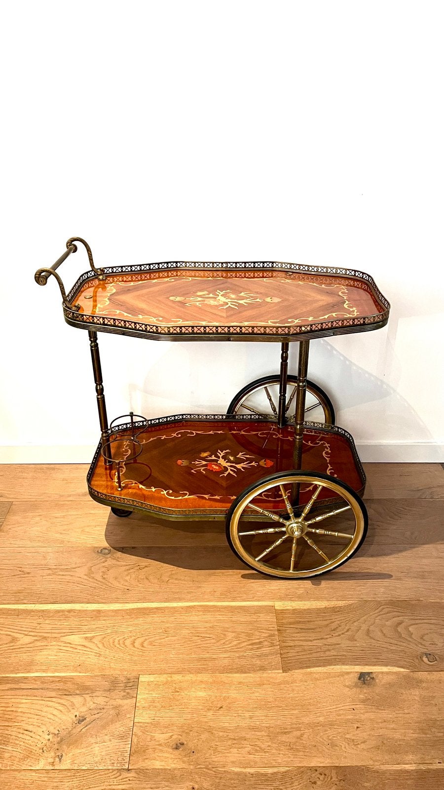 Vintage barcart - Hollywood Regency stijl, Ophalen