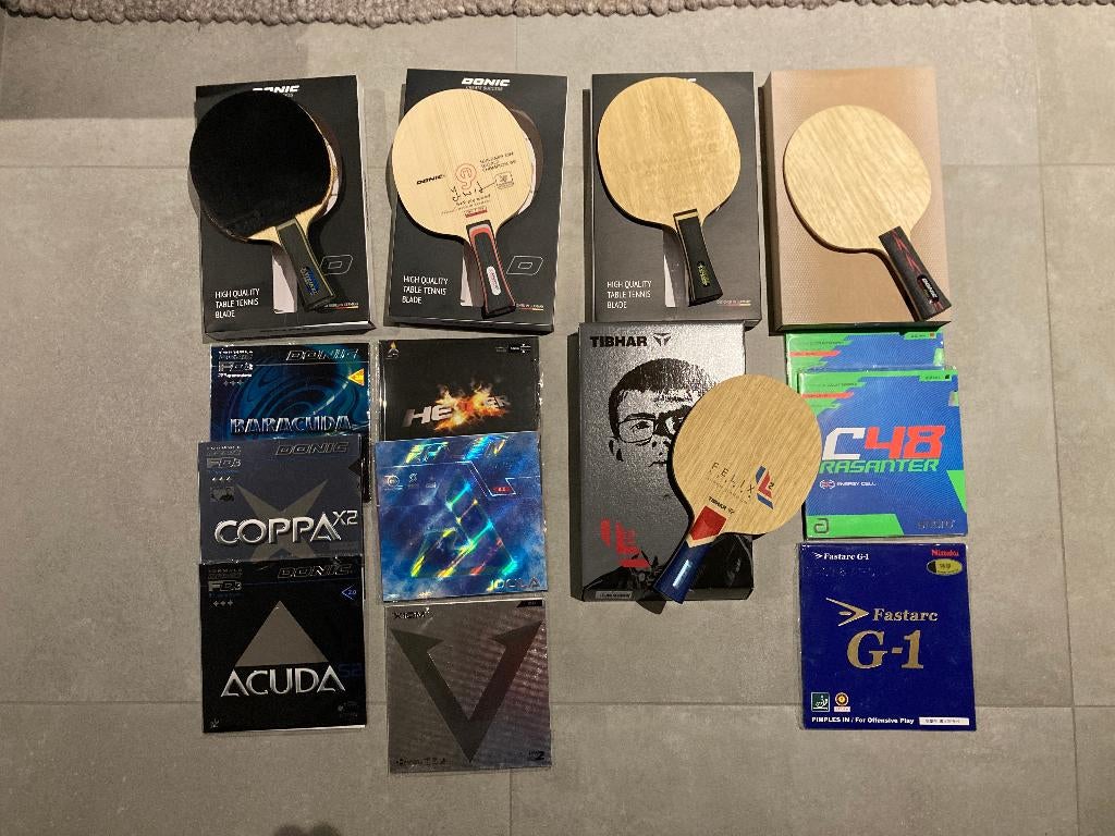 Tafeltennismateriaal, Sport en Fitness, Tafeltennis, Verzenden, Nieuw, Net, Batje(s) of Balletje(s), Wedstrijdformaat