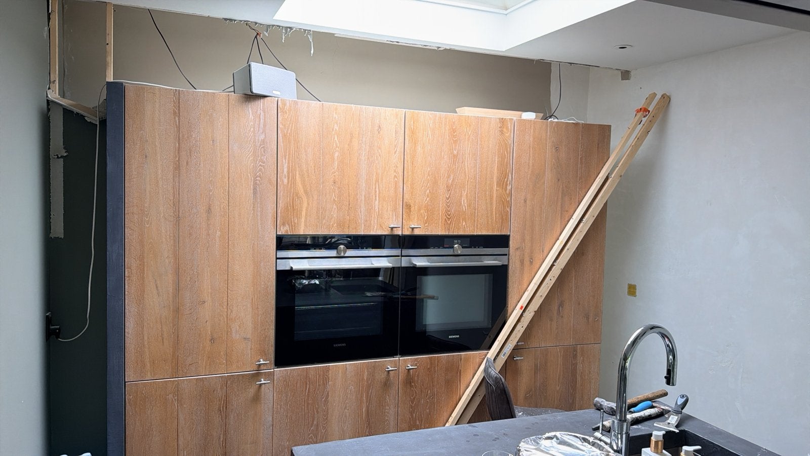 Massief eiken frontjes voor IKEA Method keuken, Ophalen of Verzenden, Gebruikt, Bruin
