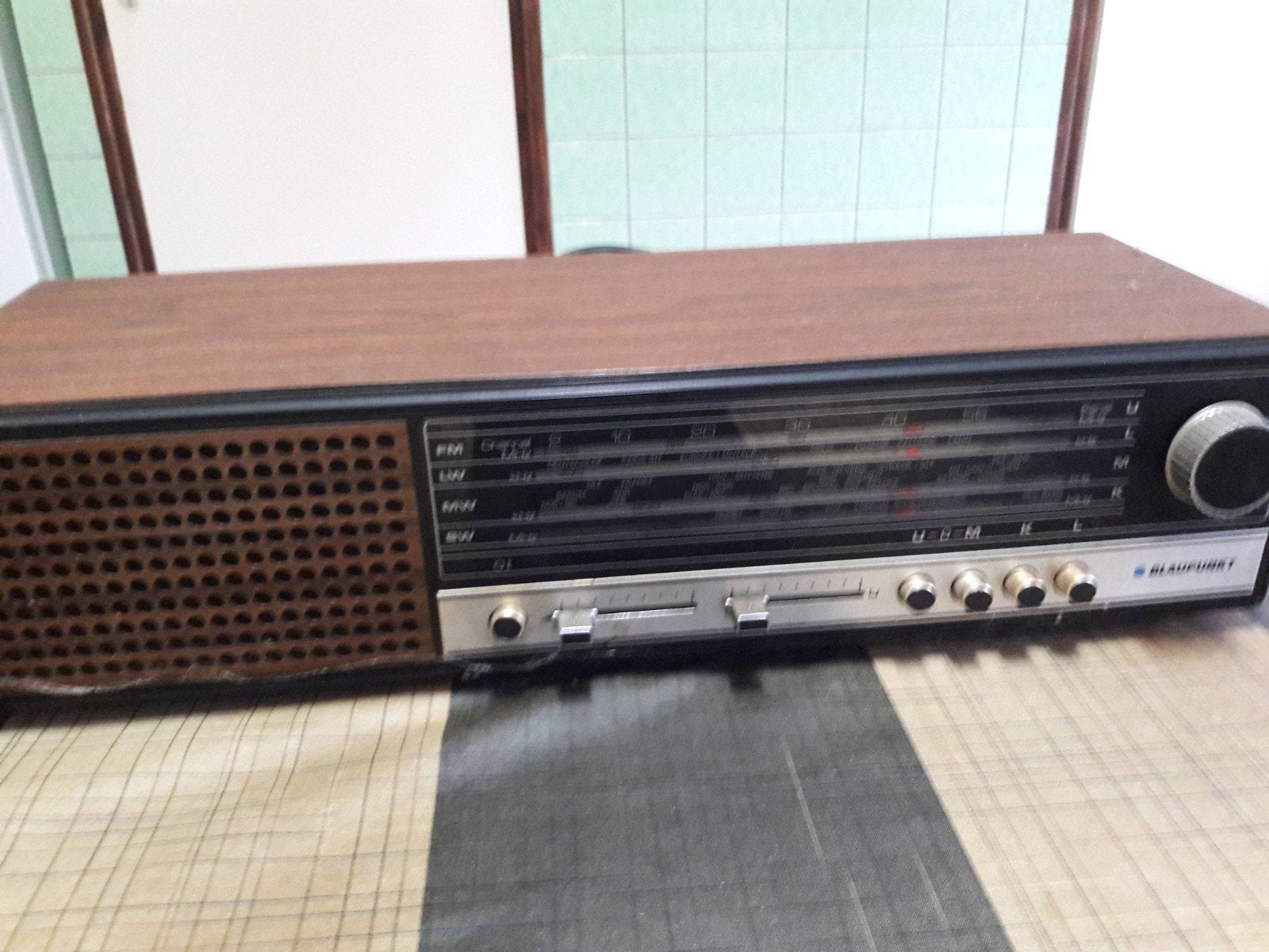 Vintage Blaupunkt radio, Ophalen of Verzenden, Gebruikt, Radio