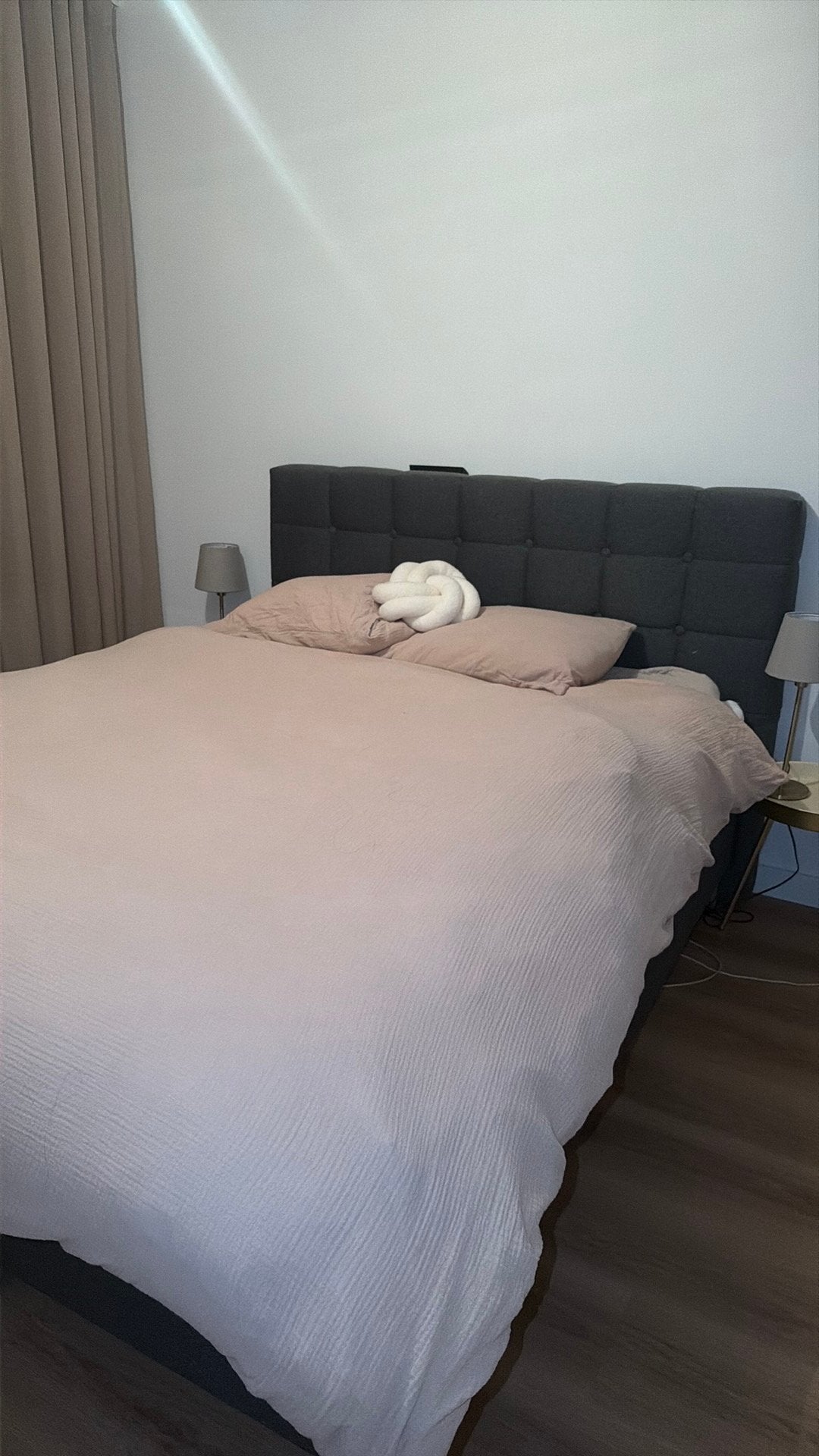 Boxspring Grijs 160x200