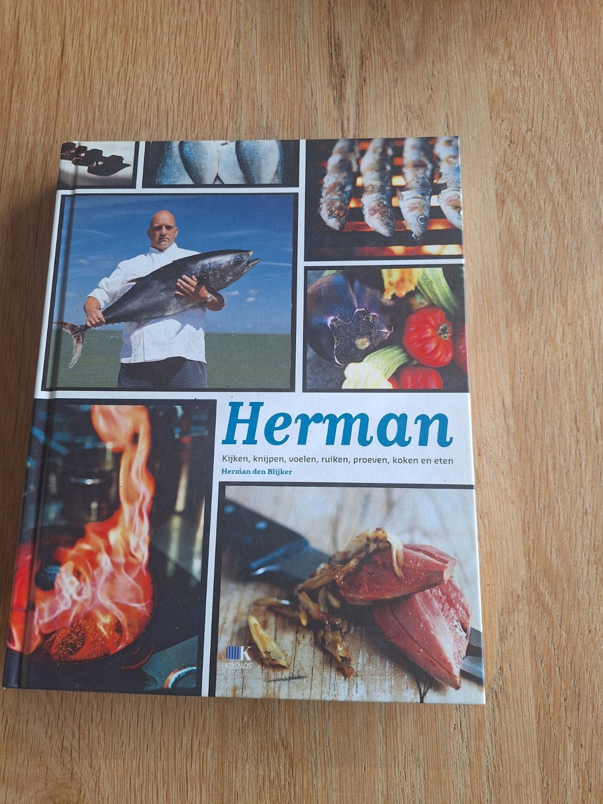 Kookboek Herman den Blijker: Kijken, knijpen, voelen, ruiken, Gelezen, Herman den Blijker, Ophalen of Verzenden, Hoofdgerechten