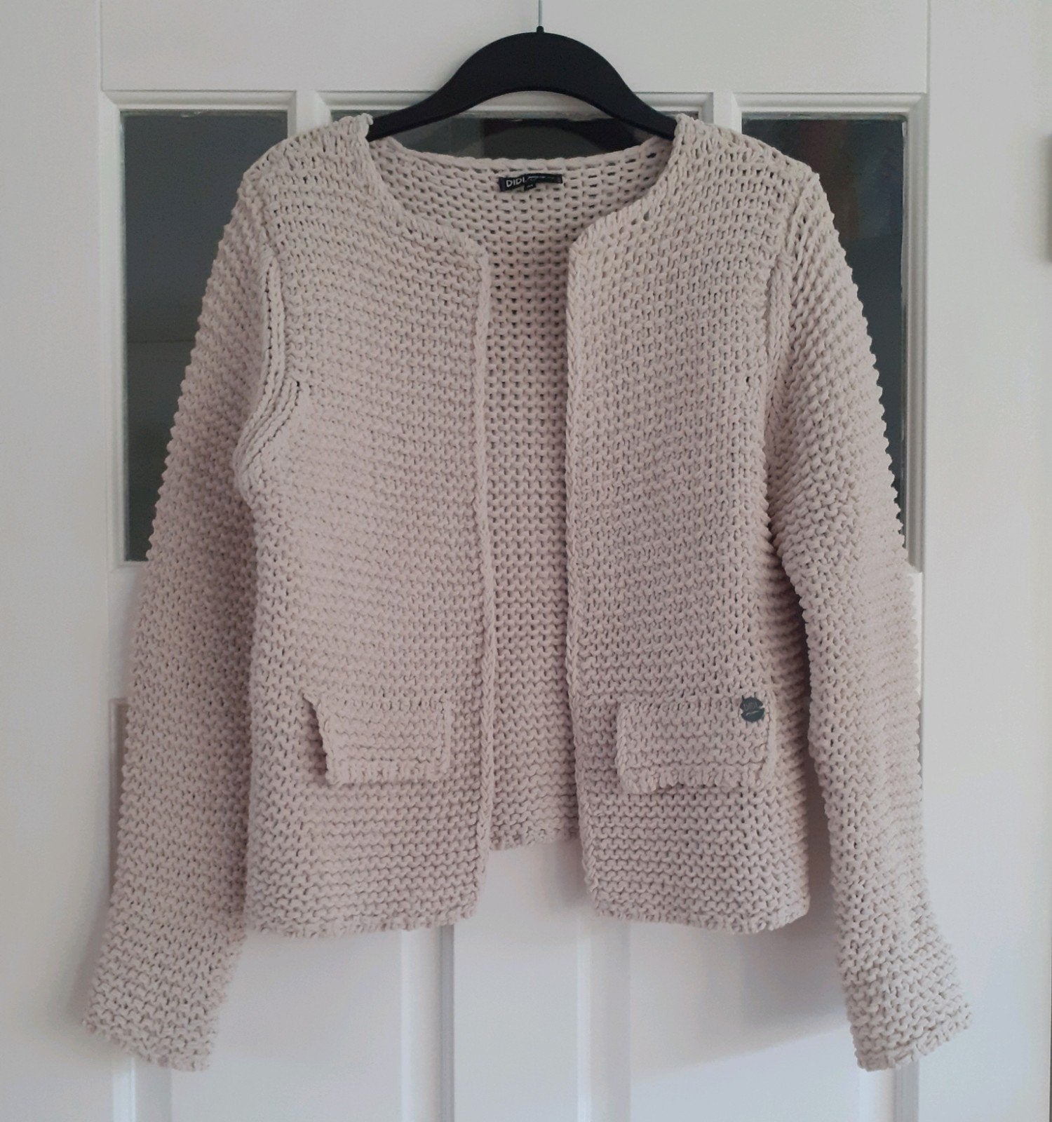 Didi kit beige gebreid vest maat M, Kleding | Dames, Maat 38/40 (M), Beige, Didi, Ophalen of Verzenden