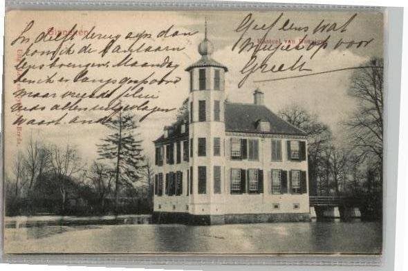 Ginneken Kasteel van Bouvigne Lee en Gylswijk st 1904, Ophalen of Verzenden, Voor 1920, Gelopen, Noord-Brabant