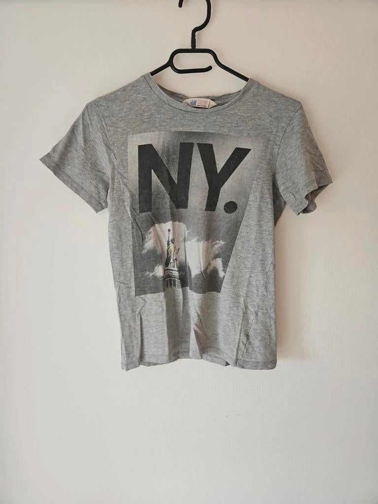 Jongens t-shirt maat 146-152, Gebruikt, Verzenden, H&M, Shirt of Longsleeve