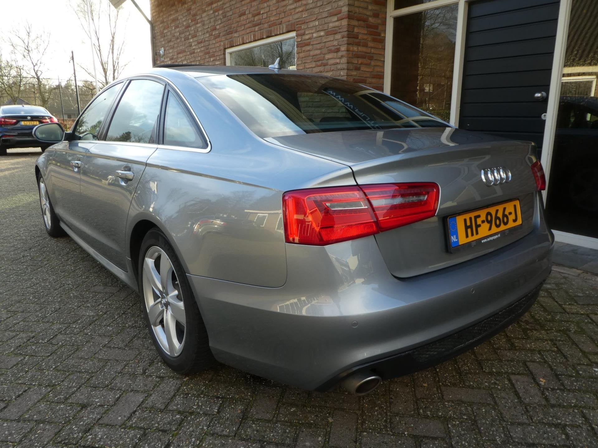 Audi A6 3.0 TDI BiT quattro Pro Line Plus, Auto's, Automaat, Gebruikt, Zwart, Bedrijf