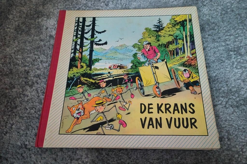 De krans van vuur(2), Boeken, Stripboeken, Gelezen, Eén stripboek, Ophalen of Verzenden, F. A. Breysse