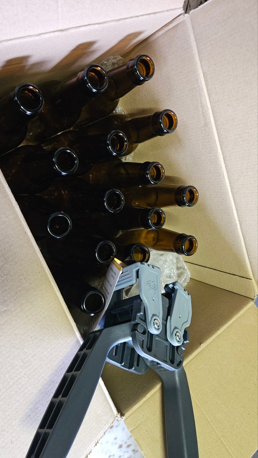 Bierflessen met beugelsluiting en kroonkurkapparaat, Ophalen, Gebruikt, Gereedschap of Toebehoren, Herbruikbaar
