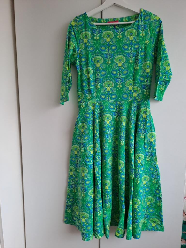 NIEUW Lien & Giel jurk groen Maat S, Nieuw, Ophalen of Verzenden, Maat 36 (S), Lien & Giel