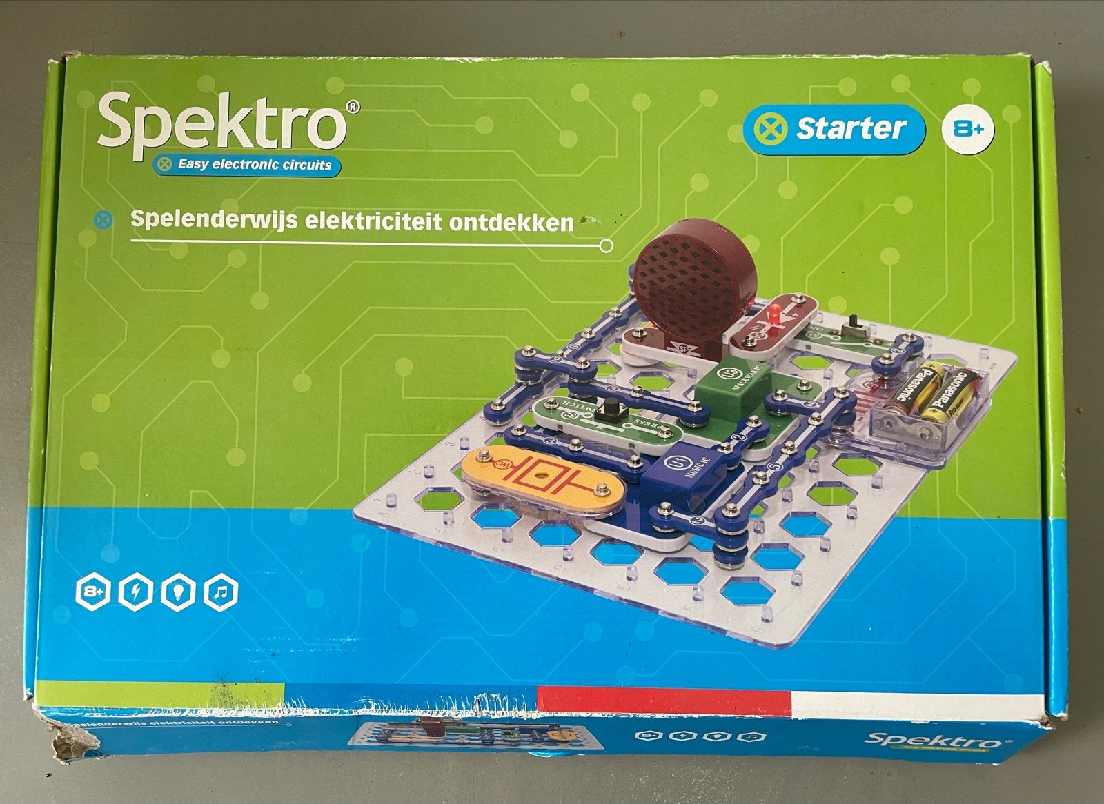 Spektro Starter - Easy Electronic Circuits, Kinderen en Baby's, Speelgoed | Educatief en Creatief, Ophalen of Verzenden, Zo goed als nieuw