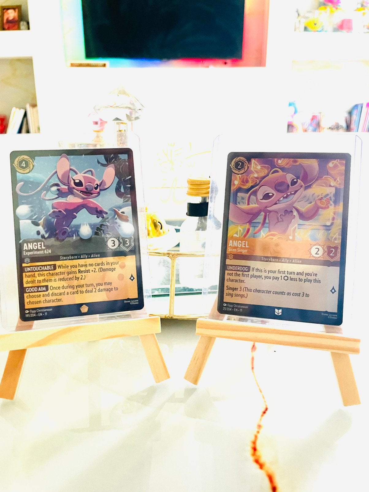 Lorcana - Stitch - NEW Legendary / uncommon, Ophalen of Verzenden, Nieuw, Losse kaart
