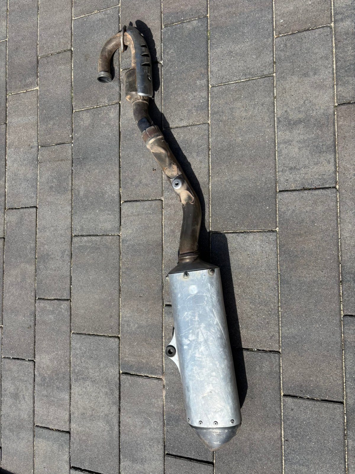 Originele Kawasaki demper, Ophalen, Gebruikt