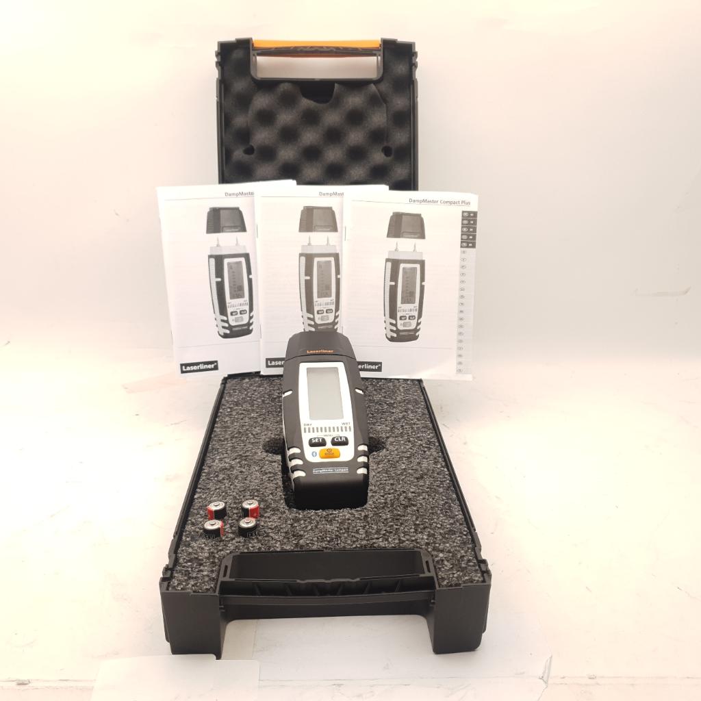 Laserliner Compact Plus vochtmeter DampMaster || Nu € 99.99!, Ophalen of Verzenden, Gebruikt