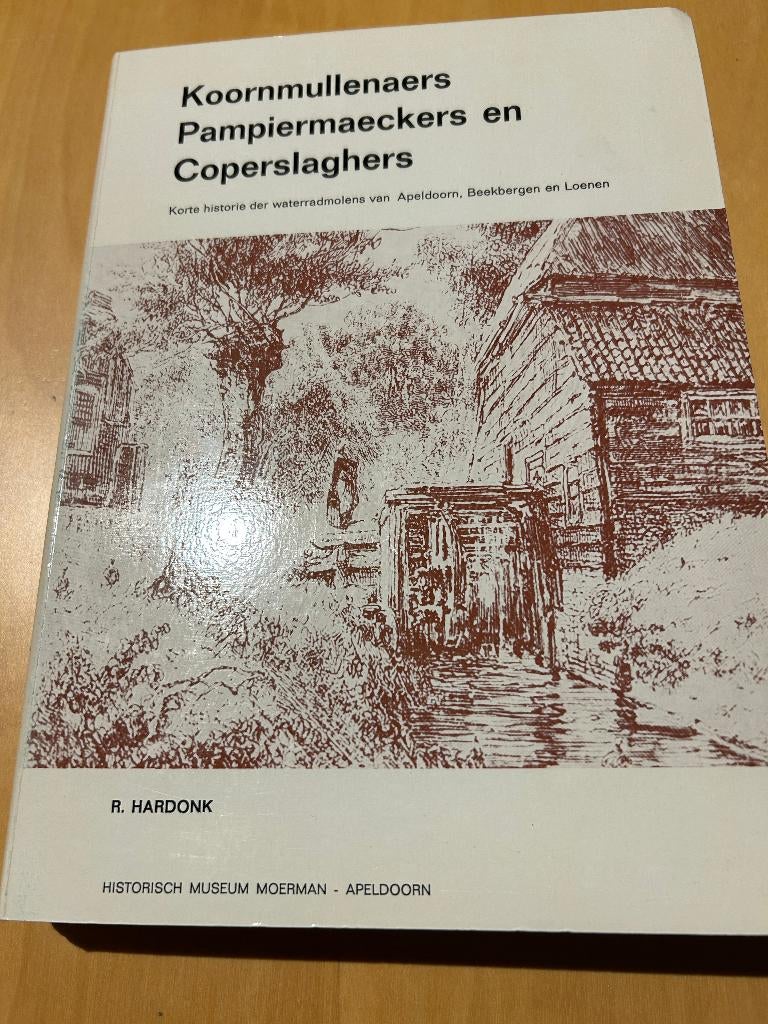 Koornmullenaers, Pampiermaeckers en Coperslaghers, Ophalen of Verzenden, Zo goed als nieuw, R. Hardonk