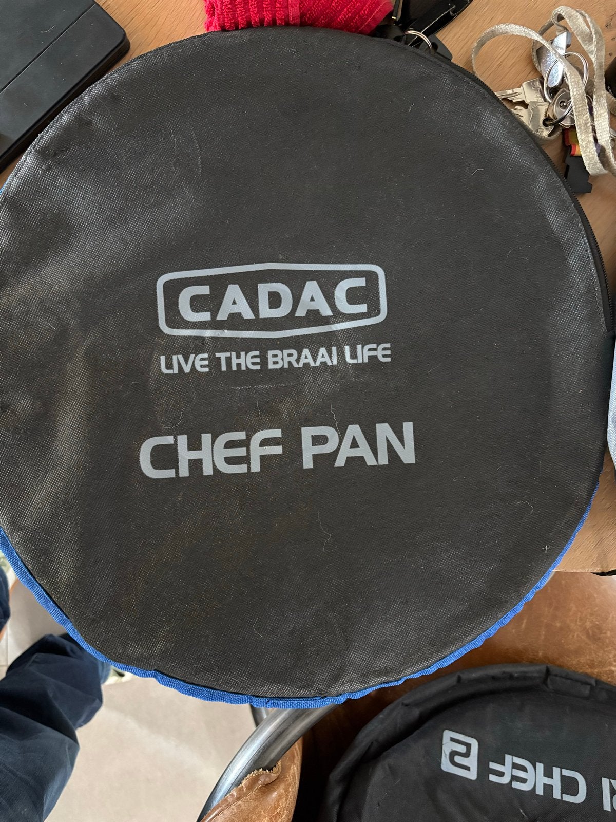 Cadac Carri Chef 2 met Chef Pan, BBQ plaat en gasfles, Ophalen, Zo goed als nieuw