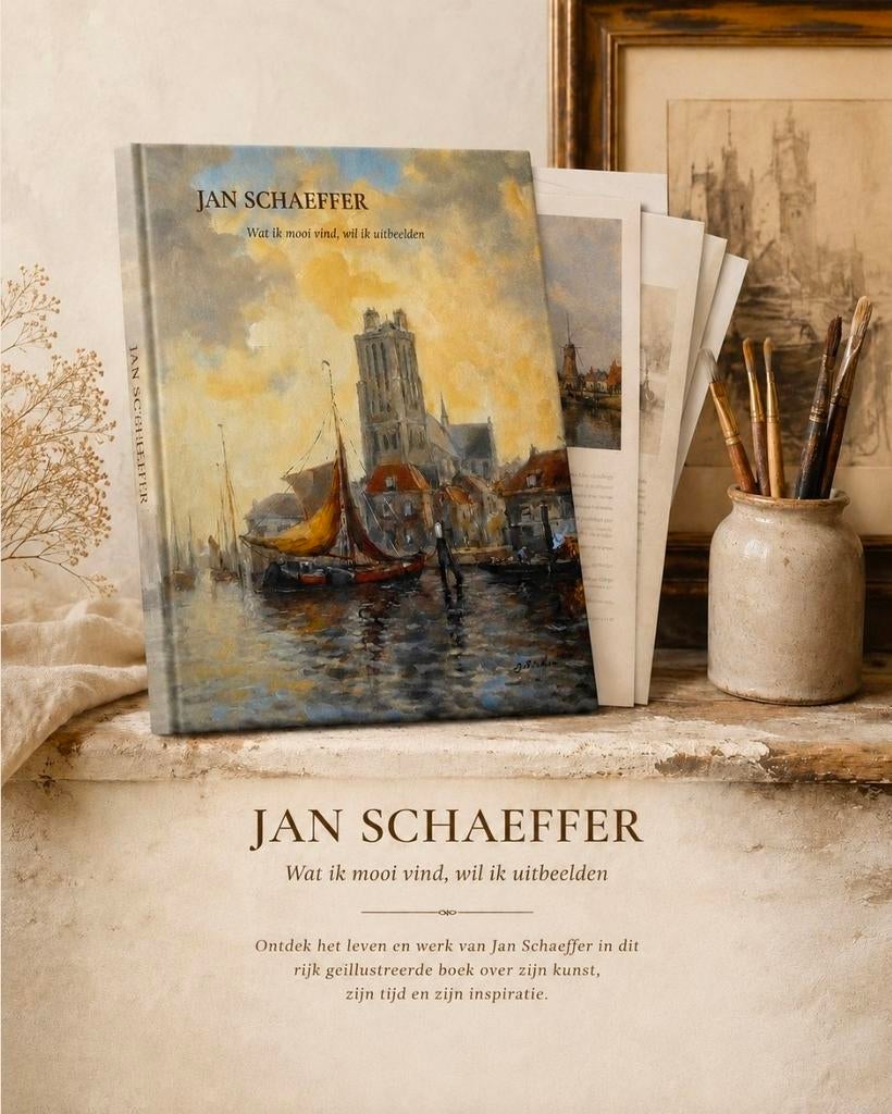 Jan Schaeffer, Wat ik mooi vind, wil ik uitbeelden., Ophalen of Verzenden, Nieuw, I. Boiten