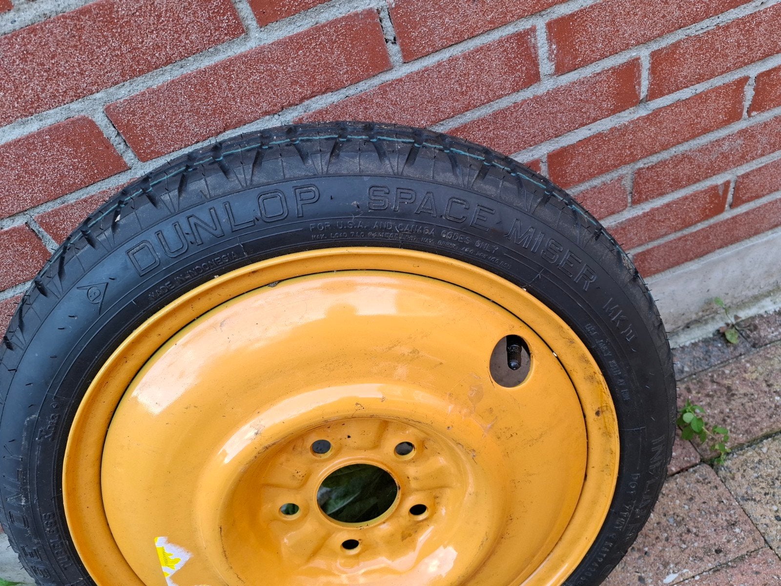Dunlop Space Saver Thuisbrenger - Reservewiel, Ophalen of Verzenden, Personenwagen, 135 mm