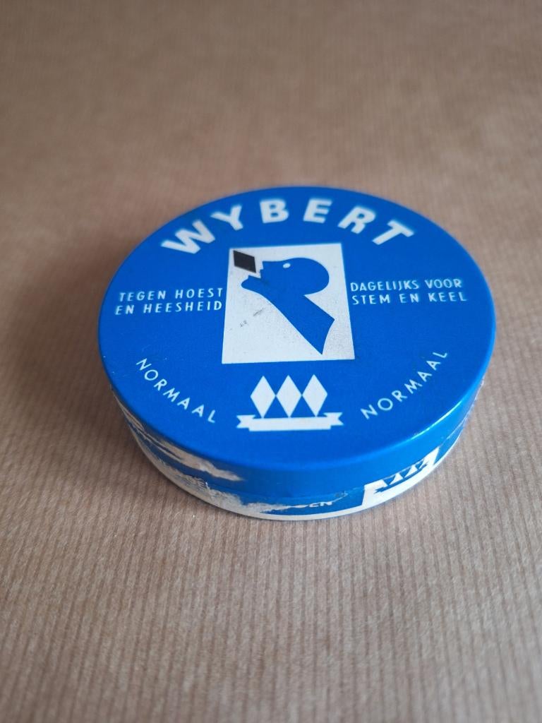 Retro Blikje Wybert, Ophalen of Verzenden