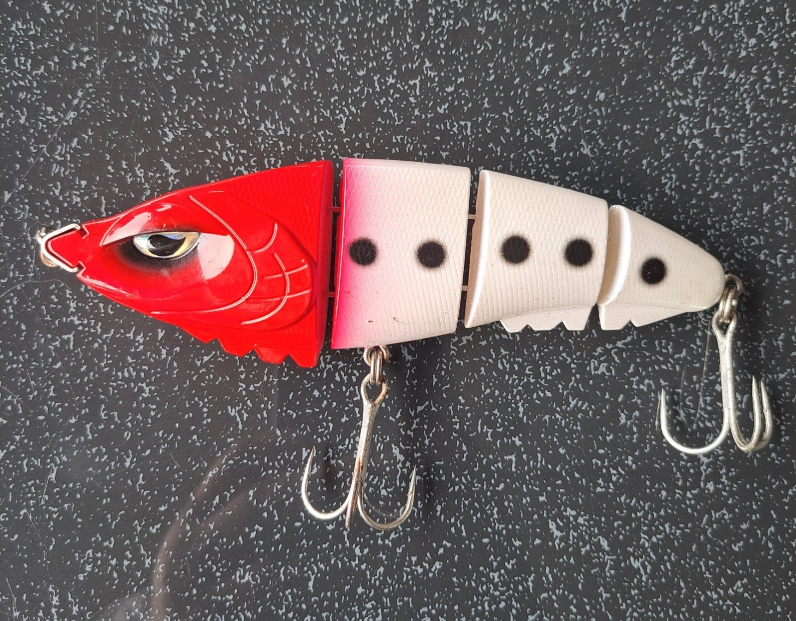 screamin devil triple jointed sinking 15 cm., Ophalen, Zo goed als nieuw, Overige typen