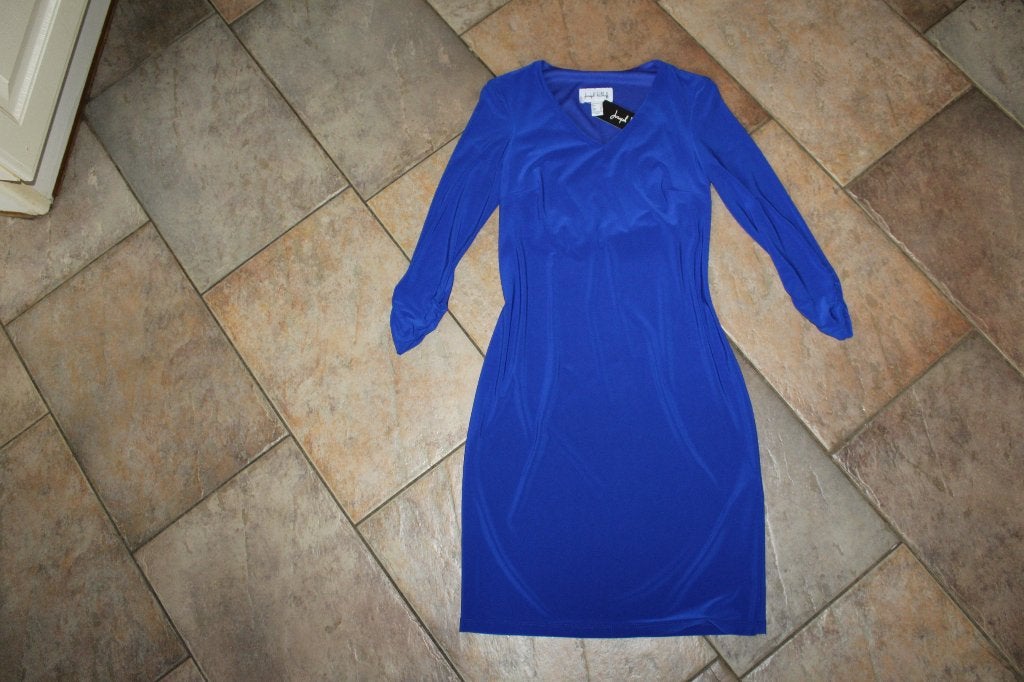 Joseph Ribkoff cobaltblauwe getailleerde jurk mt 34/XS, Blauw, ., Joseph Ribkoff, Nieuw