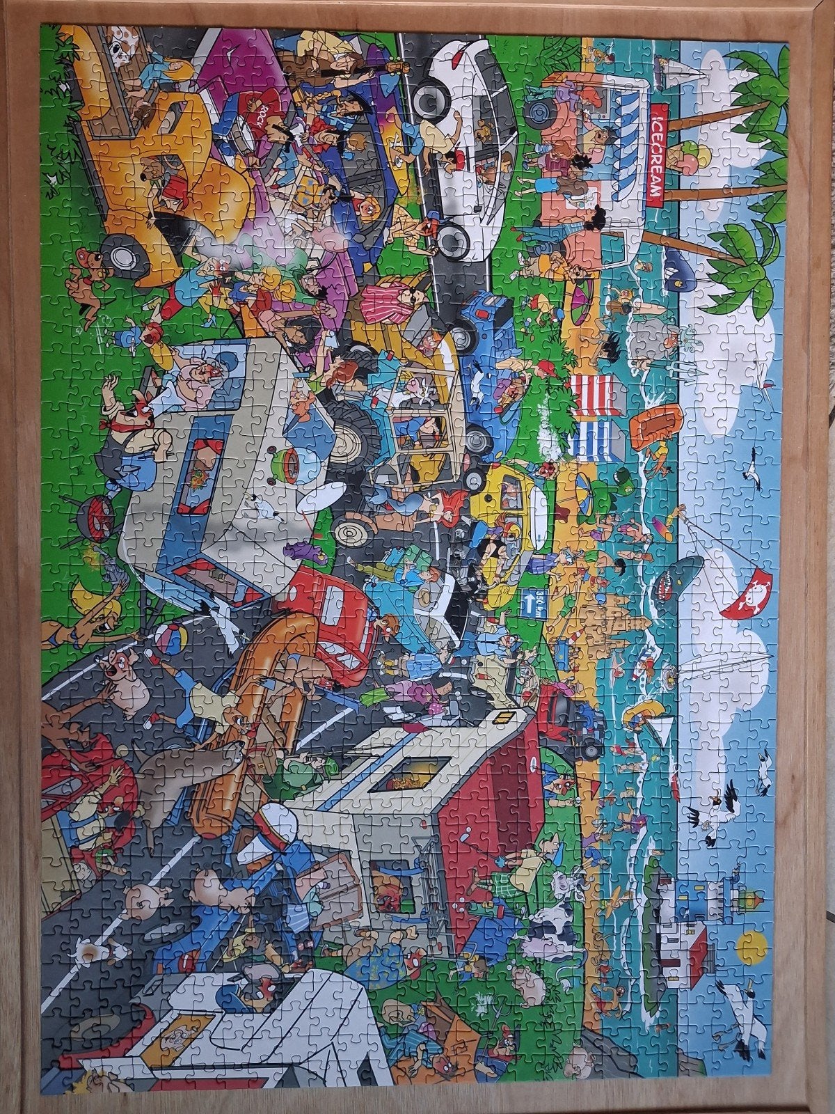 Goliath That's Life Legpuzzel 1000 stukjes, Ophalen of Verzenden, 500 t/m 1500 stukjes, Zo goed als nieuw, Legpuzzel