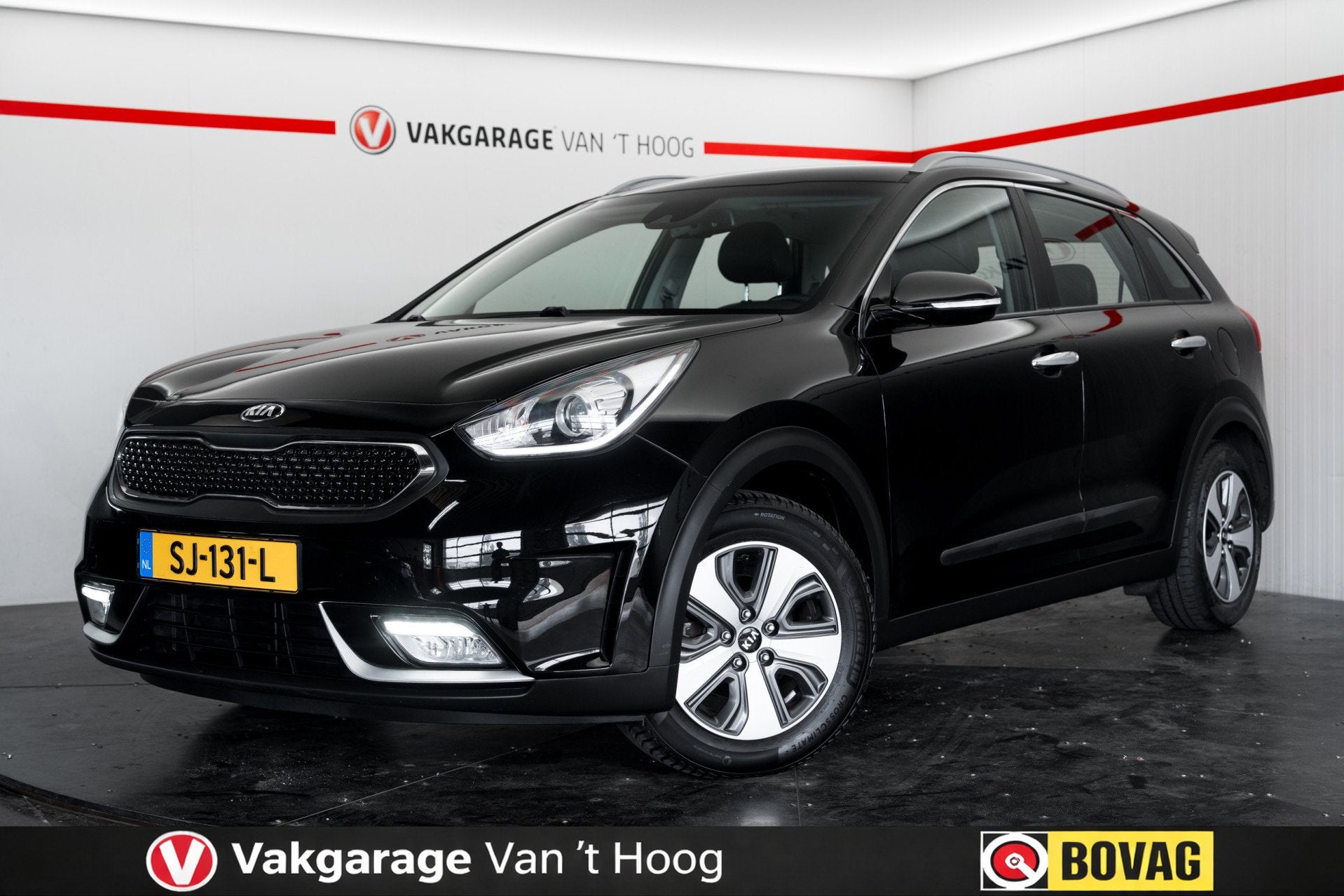 Kia Niro 1.6 GDi Hybrid DynamicLine Nederlandse auto!Trekhaa, Auto's, Kia, Bedrijf, Te koop, Niro, ABS, Achteruitrijcamera, Airbags